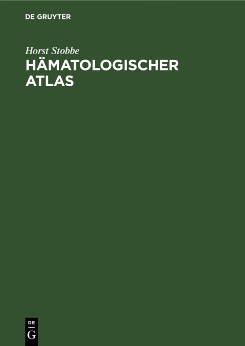 Cover image for book Hämatologischer Atlas