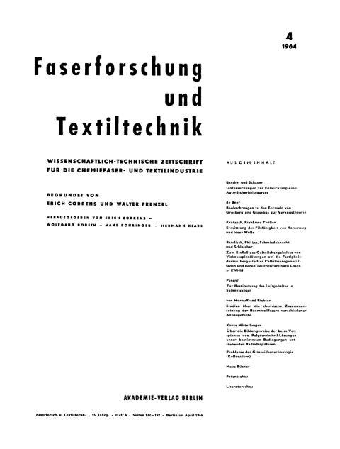 Cover image for book April 1964