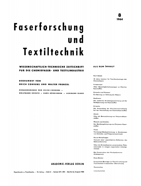 Cover image for book August 1964