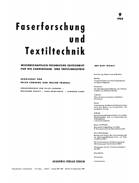 Cover image for book September 1964