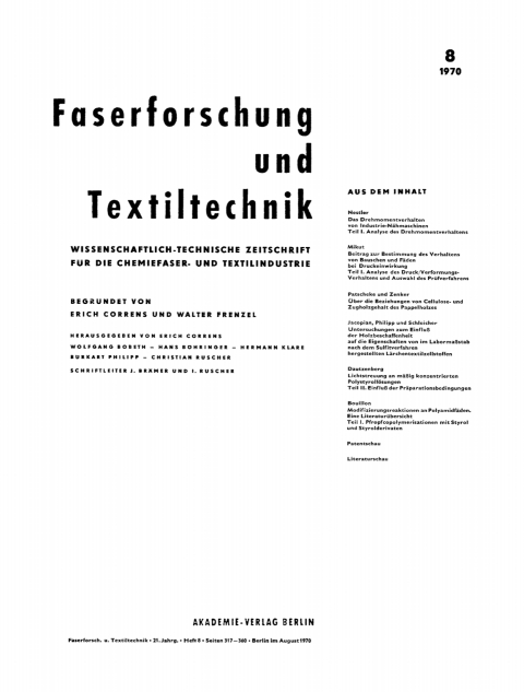 Cover image for book August 1970