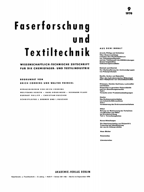 Cover image for book September 1970