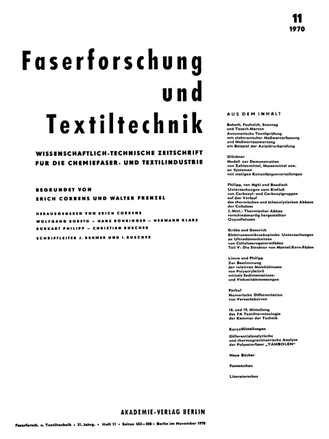 Cover image for book November 1970