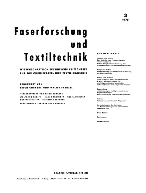 Cover image for book März 1970