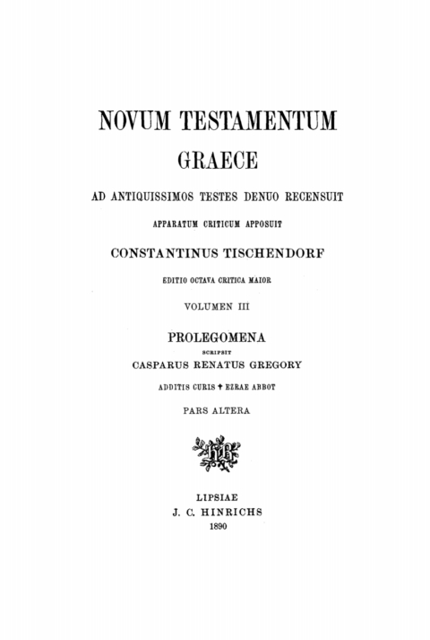 Cover image for book Prolegomena, Pars 2