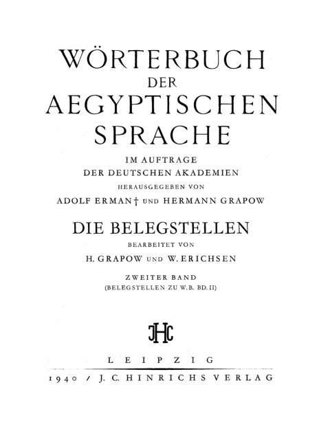 Cover image for book Die Belegstellen