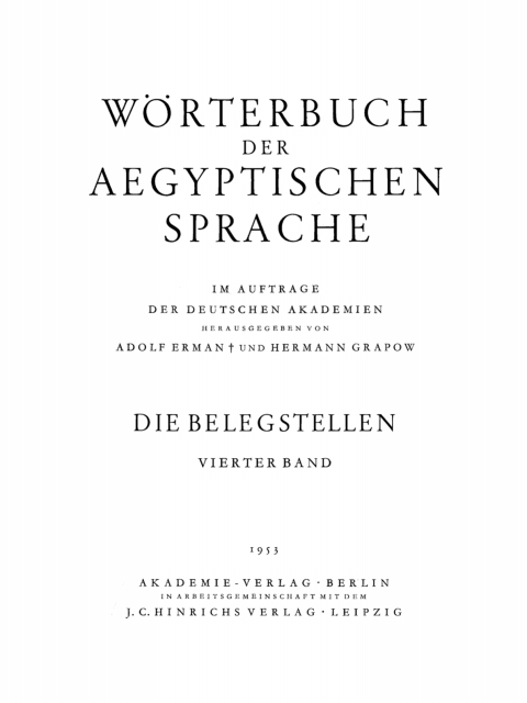 Cover image for book Die Belegstellen