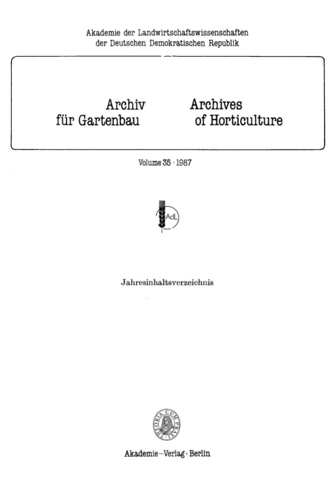 Cover image for book 1987