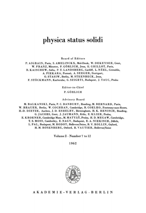 Cover image for book 1962
