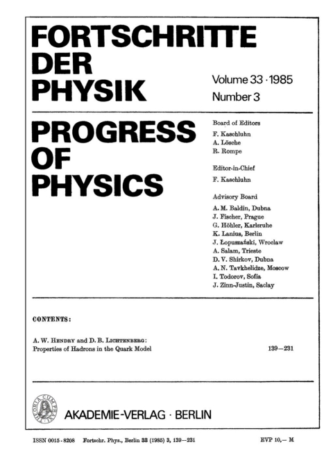 Cover image for book 1985