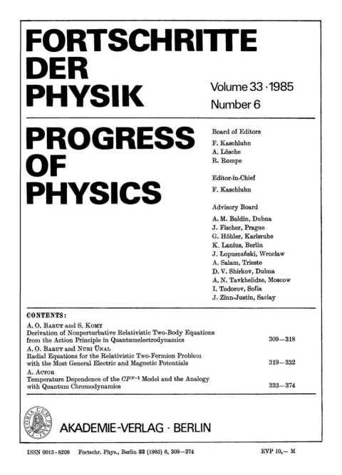 Cover image for book 1985