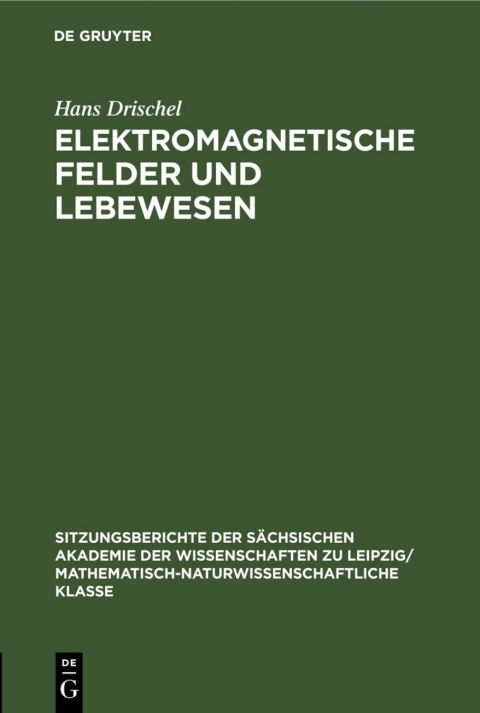 Cover image for book Elektromagnetische Felder und Lebewesen