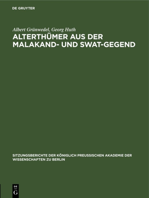 Cover image for book Alterthümer aus der Malakand- und Swat-Gegend