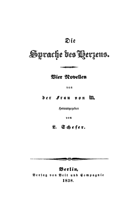 Cover image for book Die Sprache des Herzens
