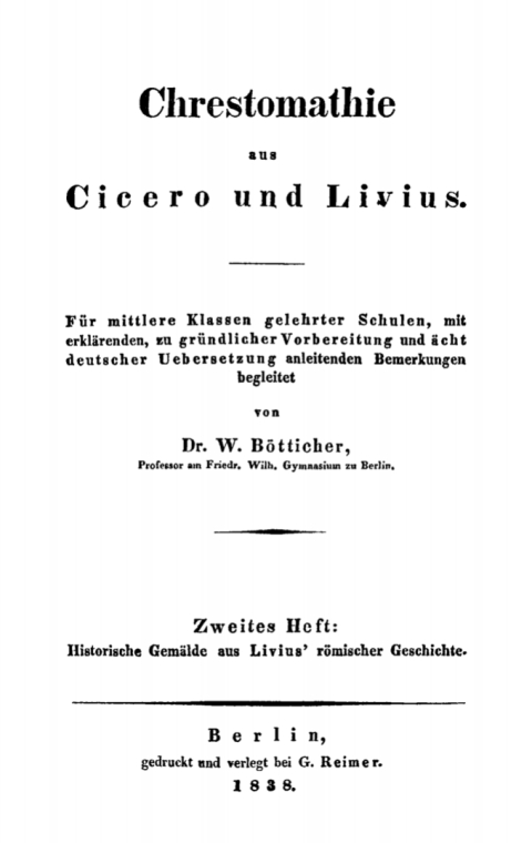 Cover image for book Historische Gemälde aus Livius’ römischer Geschichte