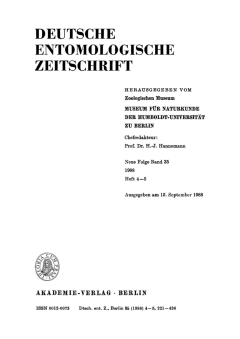 Cover image for book 15. September 1988