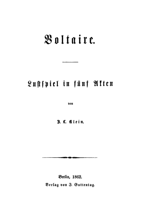 Cover image for book Voltaire