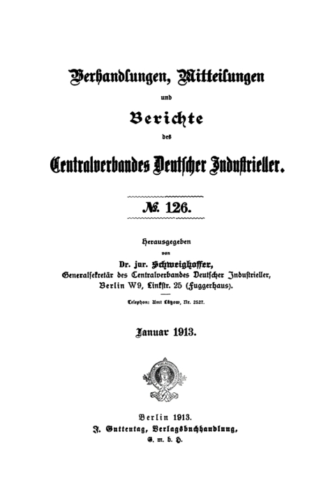 Cover image for book Januar 1913