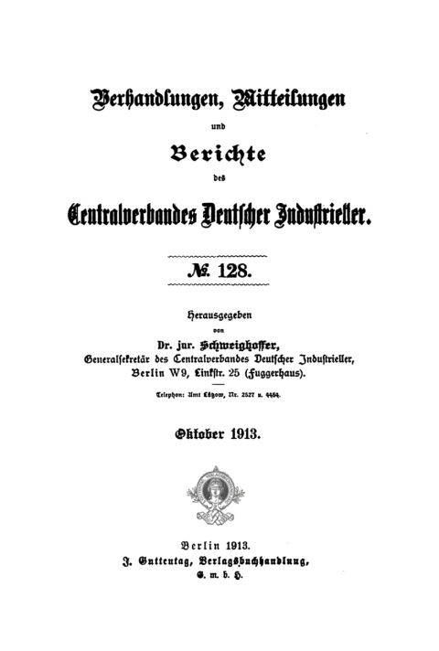 Cover image for book Oktober 1913