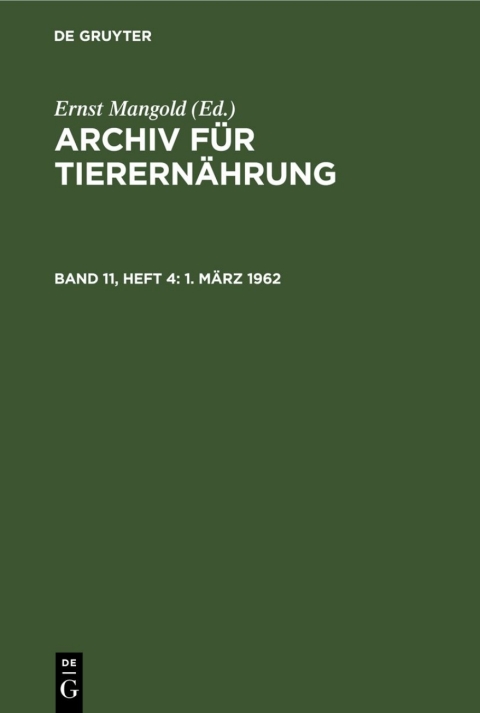 Cover image for book 1. März 1962