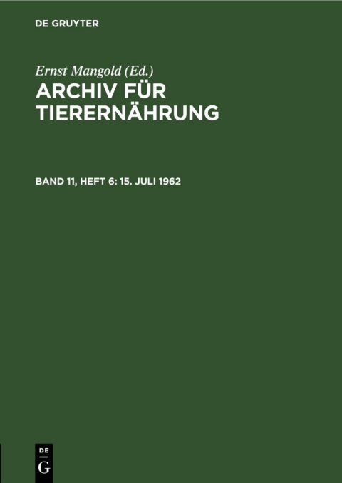 Cover image for book 15. Juli 1962