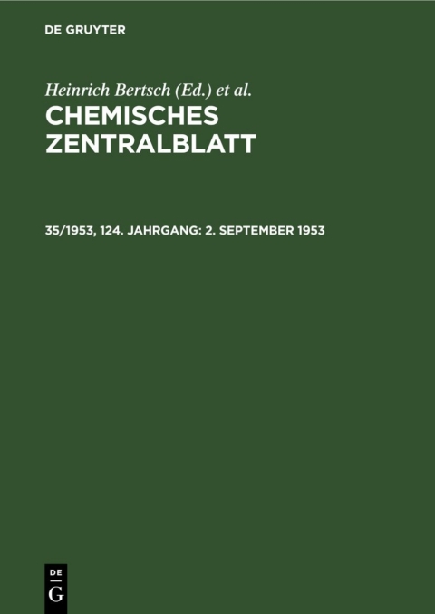 Cover image for book 2. September 1953
