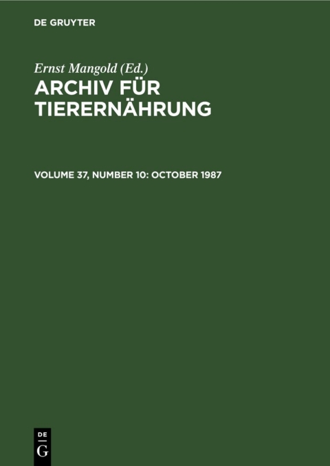 Cover image for book October 1987
