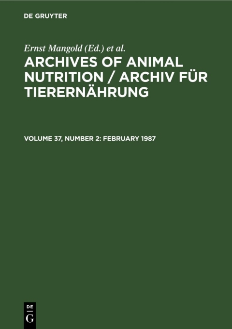 Cover image for book February 1987
