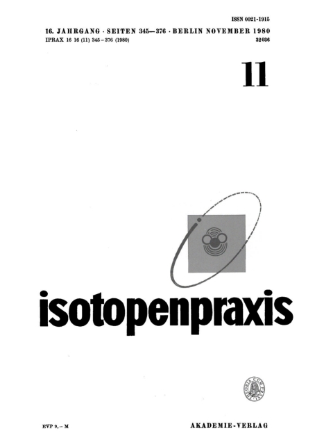 Cover image for book November 1980
