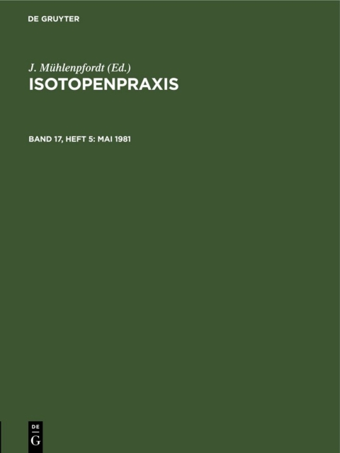 Cover image for book Mai 1981
