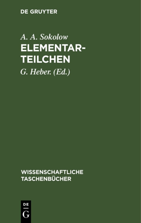 Cover image for book Elementarteilchen