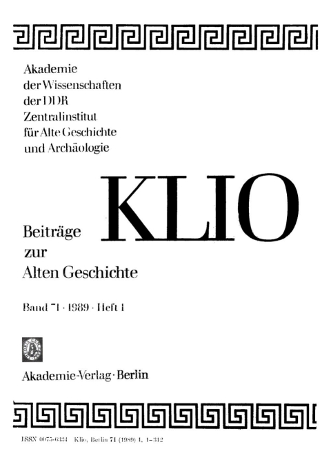 Cover image for book 1989
