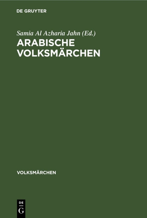 Cover image for book Arabische Volksmärchen