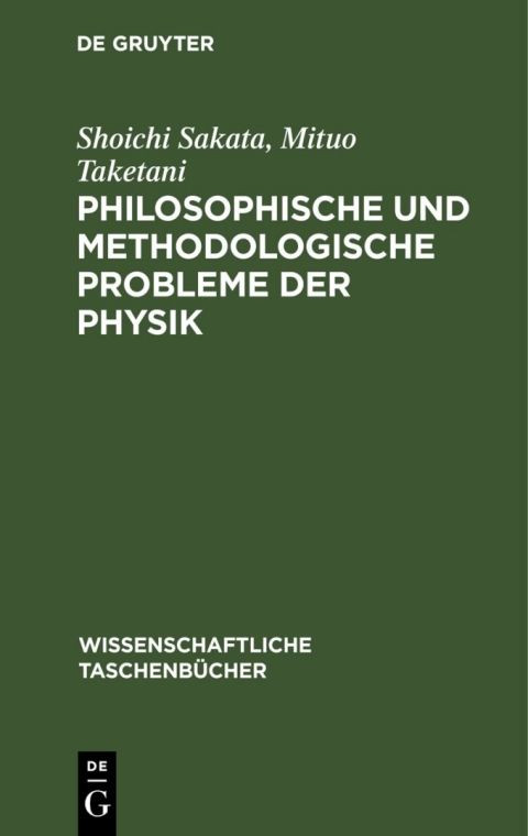 Cover image for book Philosophische und methodologische Probleme der Physik