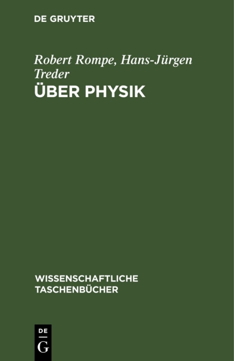 Cover image for book Über Physik
