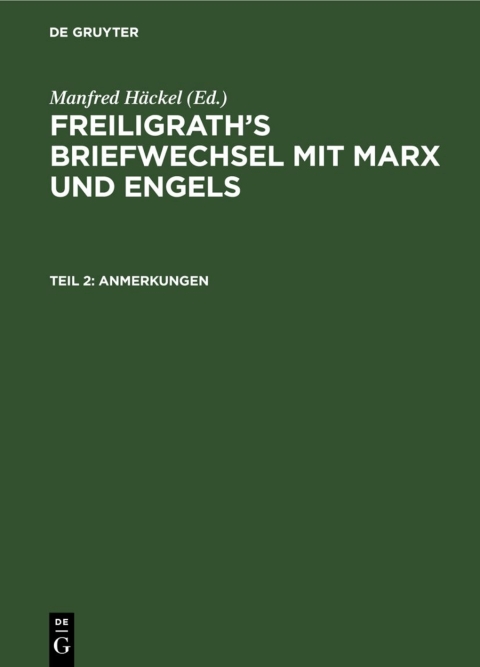 Cover image for book Anmerkungen