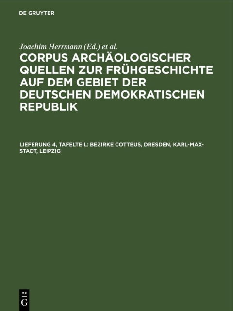 Cover image for book Bezirke Cottbus, Dresden, Karl-Max-Stadt, Leipzig