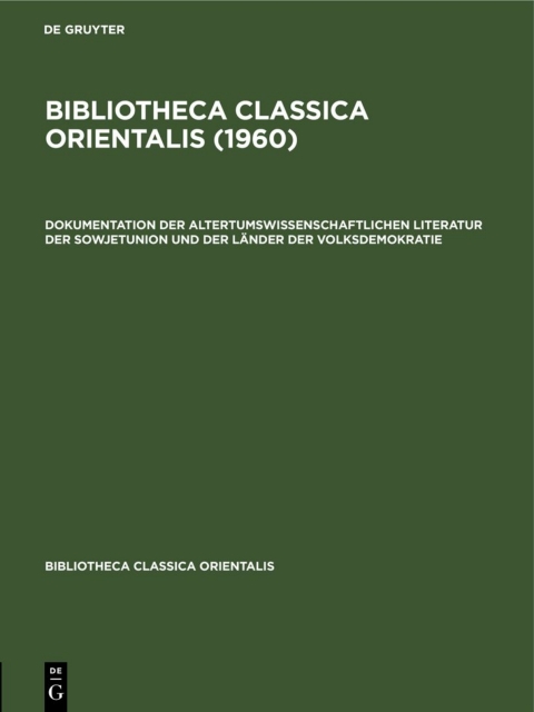 Cover image for book 1960