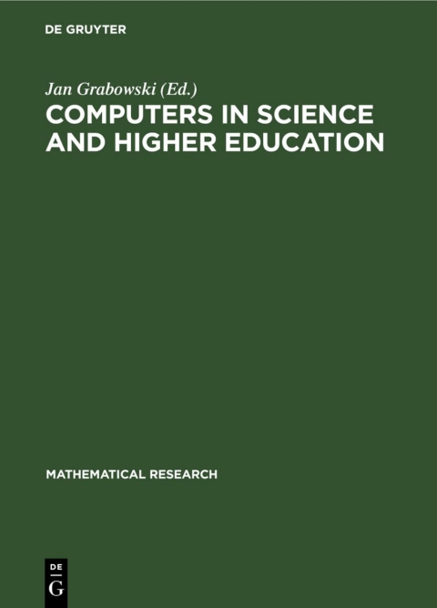 Cover image for book Computers in Science and Higher Education