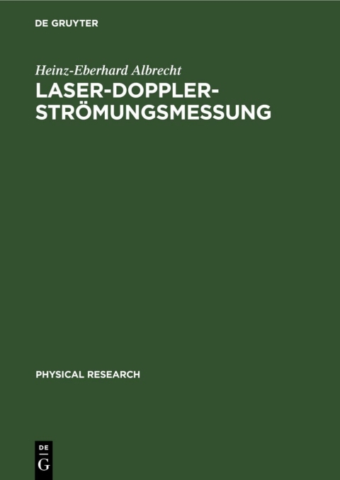 Cover image for book Laser-Doppler-Strömungsmessung
