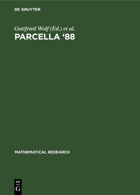 Cover image for book Parcella ‘88