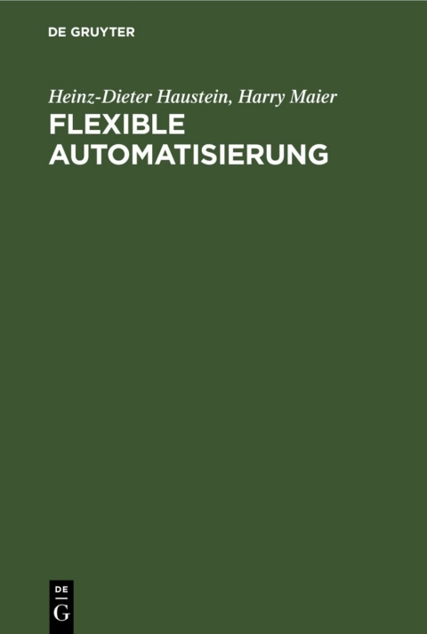 Cover image for book Flexible Automatisierung