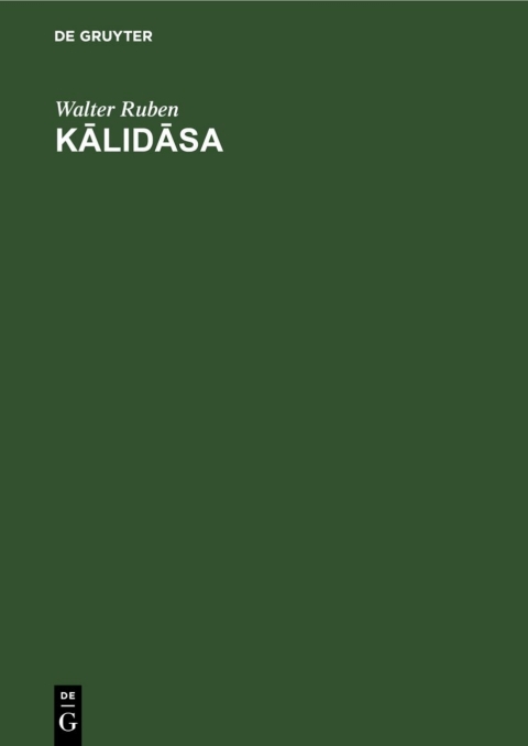 Cover image for book Kālidāsa