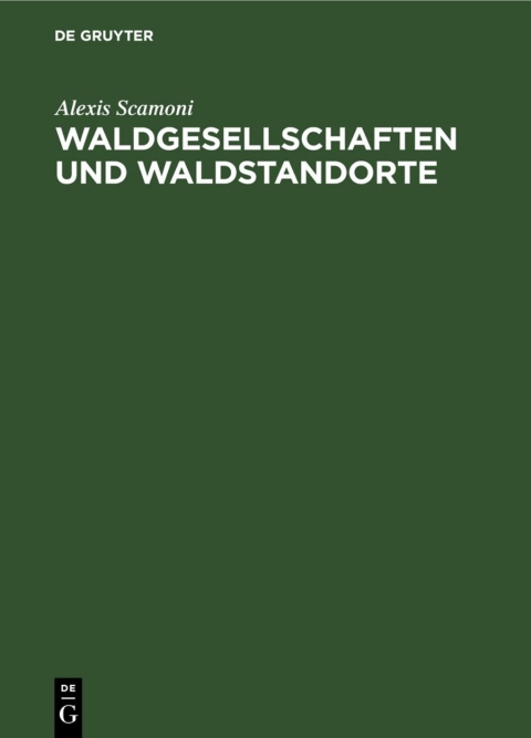 Cover image for book Waldgesellschaften und Waldstandorte