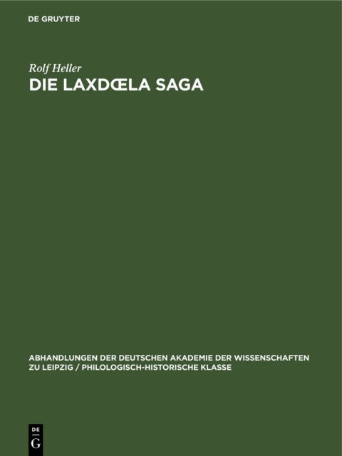 Cover image for book Die Laxdœla Saga