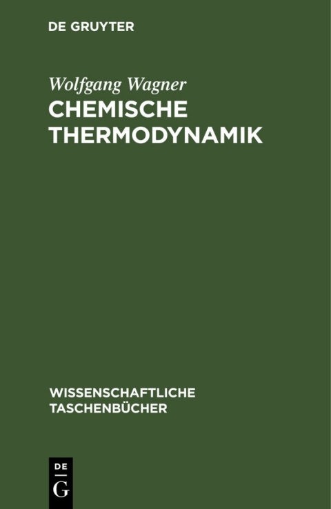 Cover image for book Chemische Thermodynamik
