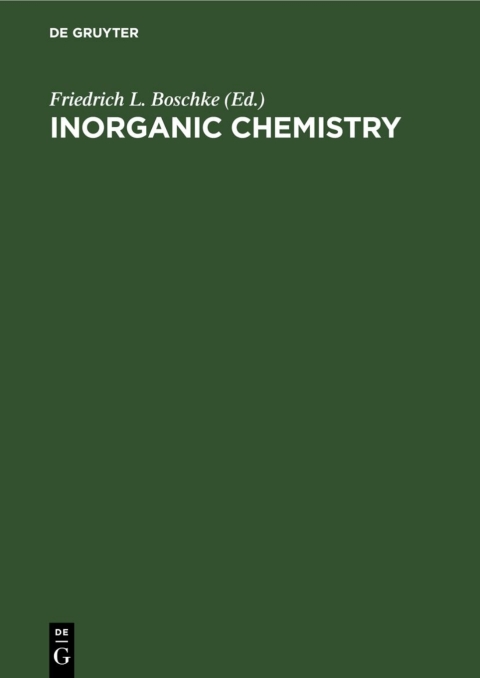 Cover image for book Inorganic Chemistry
