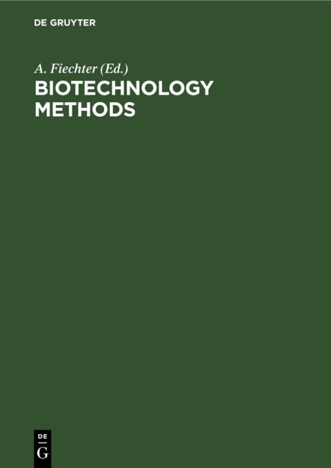 Cover image for book Biotechnology Methods