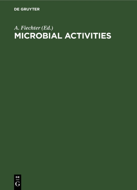 Cover image for book Microbial Activities