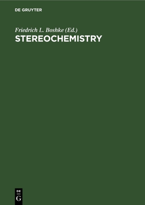 Cover image for book Stereochemistry